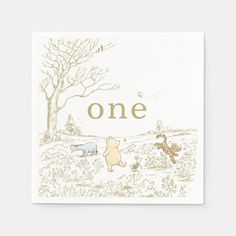 winnie the pooh and piglet one card