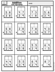 addition worksheet with numbers to 10