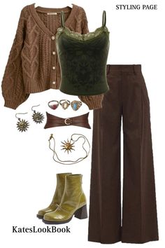 Casual Fairycore Outfits, Whimsigoth Style, Earth Fairy, Looks Pinterest