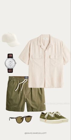 Vacation Outfits Men, Beach Outfit Men, Men's Street Style, Minimalist Fashion Men, Classy Outfits Men, Mens Summer Outfits, Street Style Outfits Men, Mens Casual Dress Outfits, Men Stylish Dress