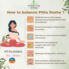 Pitta Vata Dosha Combination, Pitta Imbalance, Pitta Dosha Diet, Ayurvedic Nutrition, Ayurvedic Living, Osho Meditation