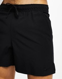 Shorts by Nike Training Rep and repeat Regular rise Elasticated drawstring waist Logo embroidery Regular fit Nike Training, Logo Embroidery, New Nike, Embroidery Logo, Drawstring Waist, Dri Fit, Black Fashion, Asos, Train