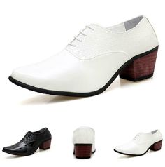 Mens Low Top Dress Formal Leather Shoes Pointy Toe Stage Wedding Chunky Casual Item description Brand Unbranded Size 38-44 Style Oxford Closure Lace Up Country/Region of Manufacture China Customized No Department Men Features Slip Resistant Graphic Print No Heel Height Flat (Under 1 in) Lining Material Synthetic Manufacturer Color White Model No MPN Does not apply Outsole Material Synthetic Pattern Solid Personalized No Product Line Factory Season Fall/Winter Shoe Shaft Style Low Top Size Type M Wedding Dress Shoes With Pointed Toe For Spring, Wedding Dress Shoes For Spring With Pointed Toe, White Pointed Toe Dress Shoes For Formal Occasions, Formal White Pointed Toe Dress Shoes, White Dress Shoes For Party, White Dress Shoes For Spring Party, Fitted Pointed Toe Dress Shoes For Wedding, Classic White Dress Shoes For Party, Fitted Pointed Toe Wedding Dress Shoes