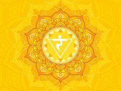 The Solar Plexus Chakra and Its Yellow Color Meaning - Color Meanings Yellow Chakra, Art Chakra, Vishuddha Chakra, Minted Art, Chakra Symbols, Chakra Colors