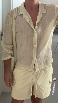 Men’s Summer Fashion 2023, Men Linen Outfit Summer, Fest Outfits, Men Stylish Dress, Linen Shirt Men, Mens Outfit Inspiration, Elegante Casual, Stylish Mens Outfits, Streetwear Men Outfits