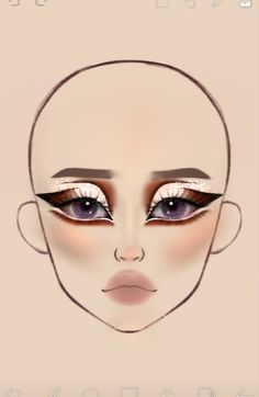 Bold Lip Makeup, Anime Eye Makeup, Makeup Face Charts, Makeup Icons, Pinterest Makeup, Fairy Makeup