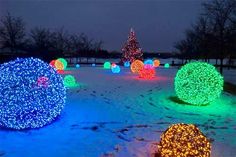 christmas lights in the snow with words how to make awesome christmas light balls