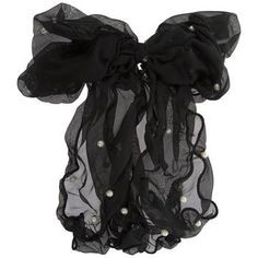 Dimensions: 10.5" H x 8.5" W x 2.25" D Material: Fabric, Plastic & Metal Color: Black & Cream Age Grade: 16+ Quantity: 1 Add a touch of preppy to your outfit with this Sheer Hair Bow With Plastic Pearls Clip! This airy bow has the perfect element of whimsy with its large sheer body decorated in pearls. Use the barrette on the back to put the finishing touch on your ponytail, bun, or half-up, half-down hairstyle! Wearable Art Fashion, Ponytail Bun, Half Up Half Down, Down Hairstyles, Half Up, Hobby Lobby, Metal Color, Hair Bow, Black Cream