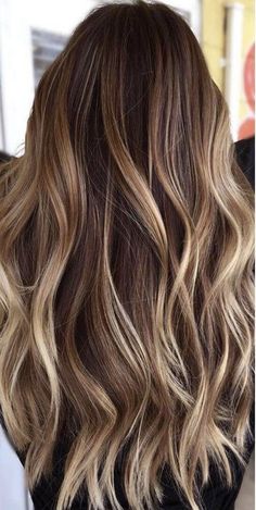 Balayage Straight Hair, Brown Hair Inspo, Brunette Balayage Hair, Long Hair Color, Hair Stylist Life, Long Wavy Hair