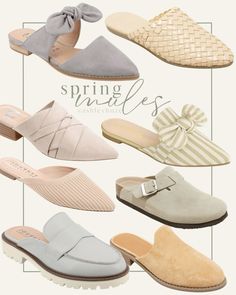 Spring mules / target mules / womens slip on shoes / cute spring outfit inspo / Target Mules, Cozy Spring Outfits, Womens Slip On Shoes, Outfit Inspo Spring, Women's Slip On Shoes, Shoes Cute, Cute Spring Outfits, Spring Outfit Ideas