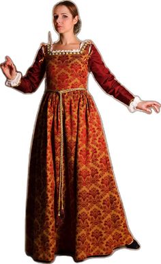 Red Historical Costume Dress, Fitted Red Medieval Dress With Historical Design, Red Fitted Vintage Medieval Dress, Red Vintage Fitted Medieval Dress, Fitted Red Vintage Medieval Dress, Vintage Red Fitted Medieval Dress, Fitted Red Dress With Historical Design, Red Fitted Medieval Dress For Festivals, Fitted Red Medieval Dress For Festivals