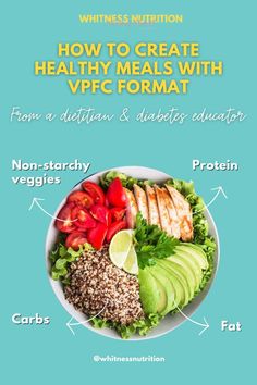 In this blog I'll talk more about these key takeaways: 1. Eat your meals in the order of the acronym – VPFC – for blood sugar balance 2. Ensuring your meal is balanced and includes veggies, protein, fat and carbs will help send satiety signals to your brain and help keep your blood sugar balanced 3. Balanced and healthy meals help curb cravings and prevent mindless snacking of excess unnecessary calories. Blood Sugar Balance, Curb Cravings, Recipes For Diabetics, Quick Energy, Diet Culture, Blood Sugar Control, Fad Diets, Helping Women