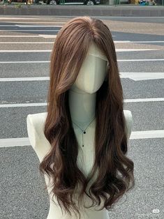 Hair Claim, Cool Hair Designs, Chocolate Hair, Long Hair Wigs, Dyed Hair Inspiration