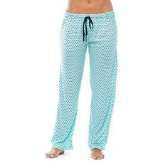 TREAT EVERY NIGHT TO A TOUCH OF FUN AND COMFORT Total Comfort Transform any evening into a remarkably comfy affair with our silky soft pajama pants! Made using 95% polyster and 5 % spandex, these sleeping bottoms are supremely soft, comfortably breathable to keep ou nice and cool, and completely non-irritating thanks to the jersey knit fabric. And weve designed them in eight sizes to complement your shape. So whether youre beautifully big, prettily petite, or somewhere in between, youll find per Soft Pajama Pants, Womens Pajamas Pants, Soft Pajamas, Cute Pajamas, Jersey Knit Fabric, Black Dots, Pajamas Women, Medium Blue, Body Shapes