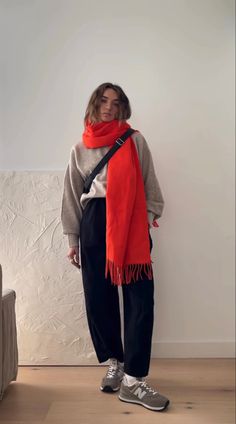 Nordic Fall Fashion, Fall Transition Outfits Midsize, Dress And Oversized Sweater Outfit, Tomboy Femme Professional, Coastal Outfit Winter, Business Casual Modern, Fall Wedding Guest Dress Midi, Eclectic Street Fashion, Cozy Wfh Outfit