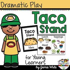 the taco stand game is an easy way to teach children how to eat