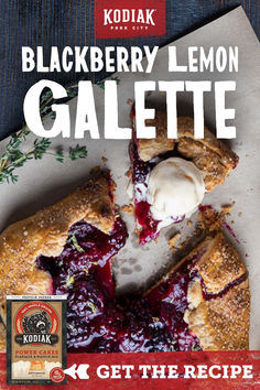 Keep blackberry season alive with this delicately delicious Blackberry Galettes recipe. Sweet, light, and perfect for picnics on the frontier French Riviera, wherever that might be? So whether it's a fancy garden party, a last minute dessert, or something sweet to top off your brunch menu this is a dish you won't want to skip out on. Even if the blackberries come and go there's no reason you can't make this pastry with whichever fresh fruit you prefer. Vanilla Cake With Fruit, Pumpkin Gingersnap Cheesecake, Lemon Galette, Fancy Garden Party, Summer Recipe Ideas, Blueberries Recipes, Fancy Garden, Blackberry Lemon, Blackberry Cobbler Recipe