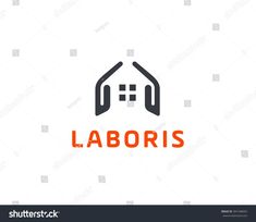 the logo for laboris is made with two hands