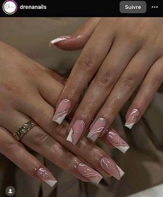 Polygel Nails Ideas, Tapered Square Nails, Gel Nails Diy, Simple Gel Nails, Girly Acrylic Nails, Simple Acrylic Nails, Work Nails, Fall Acrylic Nails, Short Square Acrylic Nails