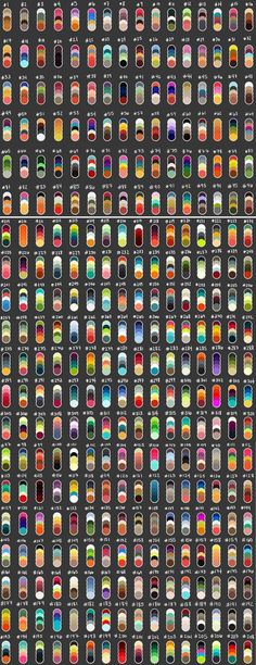 an image of cars that are all different colors