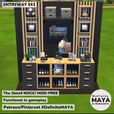 the sim4 noc / mod - free functional in game play patron / interest d'interpite maya