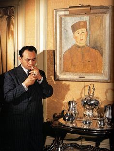 edward g robinson Stewart Granger, Edward G Robinson, Modigliani Paintings, Jean Simmons, Movie Talk, 1930s Style, Lana Turner, Hollywood Men, Classic Movie Stars