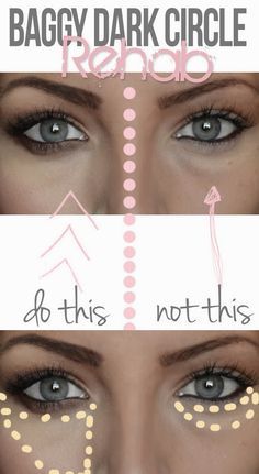 Makeup Tip, Simple Makeup Tips, Makeup Secret, Smink Inspiration, Hooded Eye Makeup, Makeup Tutorial Video, Dark Circle, Makeup Guide, Makeup Tricks