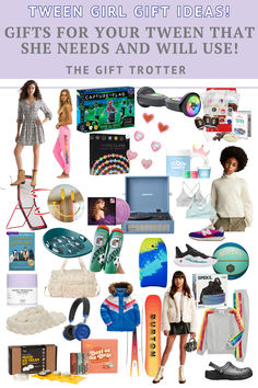 there is a collage of different items that include shoes, clothing and other things