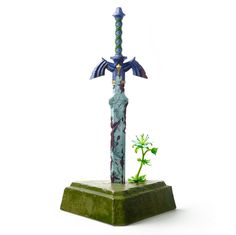 Detailed look at upcoming Master Sword statue coming to Breath of the Wild Master Edition | Nintendo Wire Zelda Diy, Anime Zero, Zelda Video Games, Action Figures Anime, Zelda Birthday, Figures Anime, Zelda Breath Of The Wild