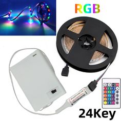 2 meter rgb led strip light with remote control