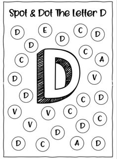 the letter d is for dot and dot