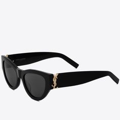 Ysl Sunglasses . Yves Saint Laurent Black Cat Eye Sunglasses Brand New! Ysl Sunglasses, Black Cat Eye, Saint Laurent Accessories, Sunglasses Box, Saint Laurent Sunglasses, Black Cat Eye Sunglasses, Sunglasses Logo, Vintage Ysl, Black Cat Eyes