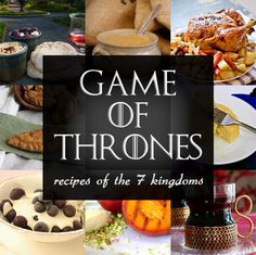 game of thrones recipes of the 7 kingdom's food and drink menu cover