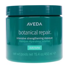 Ebay Listing Aveda Botanical Repair Strengthening Masque Rich 15.4 oz Condition: Brand new. 100% authentic. Retail Price: $106.00 Formulated with natural butters and natural plant lipids for deeper conditioning, this rich masque is formulated for medium to thick hair textures. A single-use makes a visible difference. Protects the hair against future damage. The transformation happens on all three layers of the hair, the F-layer to the cortex. Leaving the hair looking and feeling healthier. Softer, smoother, and shinier. This formula is light and works well for weightless conditioning. Vegan, and cruelty-free. We accept Paypal as preferred method of payment. Payment should be submitted no less than 4 days after purchase or eBay will automatically send non-paying bidder warning. Ebay charges Aveda Botanical Repair, Beauty Crush, Hair Textures, Scalp Scrub, Curly Hair Routine, Deep Conditioning, Natural Plant, Hair Strengthening, Hair Routines