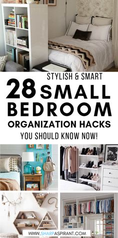 bedroom organization hacks that you should know