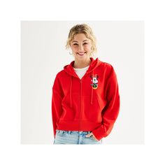 Show off your love for your favorite character with this Disney's Minnie Mouse Juniors' Cropped Hoodie. © Disney Show off your love for your favorite character with this Disney's Minnie Mouse Juniors' Cropped Hoodie. © Disney FEATURES Zippered Neckline Long sleevesFABRIC & CARE Cotton, polyester Machine wash and tumble dry low Imported Size: Large. Gender: female. Age Group: kids. Disney Shows, Cropped Hoodie, Gender Female, Fabric Care, Favorite Character, Minnie Mouse, Age Group, Tops & Tees, Top Outfits