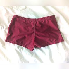 Never Worn Women's Mini Swimming Short Red Stretch Swim Trunks With Built-in Shorts, Red Fitted Casual Swim Trunks, Casual Fitted Red Swim Trunks, Fitted Red Casual Swim Trunks, Red Stretch Swim Trunks Short Length, Red Stretch Shorts For Swimming, Swimming Shorts, Swim Shorts, Lady In Red