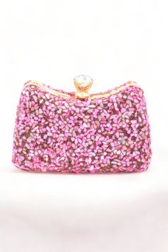 It has a 120 cm removable chain. It is lined. Dimensions: Width 17cm x Length 9cm / Depth: 5 cm Plus phones fit easily. Glamorous Pink Rectangular Shoulder Bag, Pink Party Shoulder Bag With Chain Strap, Pink Shoulder Bag With Chain Strap For Party, Pink Chain Strap Shoulder Bag For Party, Glamorous Pink Clutch Bag, Glamorous Pink Evening Bag As Gift, Glamorous Pink Evening Bag For Gifts, Pink Rectangular Clutch With Chain Strap, Glamorous Pink Clutch Shoulder Bag