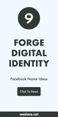 the facebook page for force digital identity