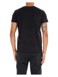 A classic cotton t-shirt with a front logo print, perfect for adding a touch of laid-back style to any outfit. 100% cotton for breathable comfort Front logo print for a stylish touch | Saint Laurent Men's Cotton T-Shirt With Logo in Black | Size Medium | 464572YB2DQ Color 1000 Mens Cotton T Shirts, Iconic Logo, Laid Back Style, Black Logo, Womens Backpack, Print Shop, Logo Print, Timeless Pieces, Cotton T Shirt