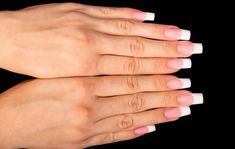 French Manicure Early 2000s, Chunky French Tip, Chunky French Tip Nails, Long French Manicure, Loud And Clear, Tip Nails, Nail Envy