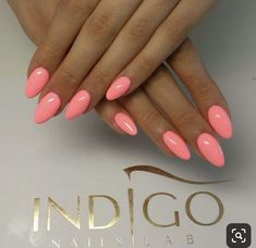 Summer Nails 2024, Coral Nails, Indigo Nails, Vacation Nails, Nail Designs Glitter, Nails 2024, Oval Nails, Elegant Nails, Luxury Nails