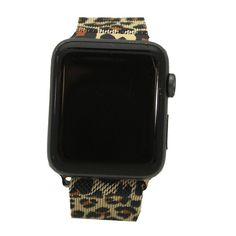 Printed Mesh Apple Watch Band from Olivia Pratt is made from durable mesh material and available in multiple unique prints and sizes.Olivia Pratt is always looking after new designs to improve your style! Using the best quality materials available in all of our products to ensure long durability in your every day wear. Please be aware, color vibrancy of the product might change from device to device. If you have questions we're here to help! Size: 38mm. Color: tan leopard. Gender: unisex. Casual Black Digital Watch With Adjustable Strap, Casual Black Apple Watch Band As Gift, Watch Safes, Improve Your Style, Technology Accessories, 38mm Apple Watch Band, Wearable Tech, Unique Prints, Stainless Steel Mesh