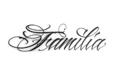 the word fanatic written in cursive writing on white paper with black ink