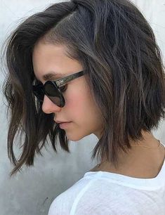 Trendy We Fryzurach, Thick Hair Cuts, Medium Bob, Fall Hair Cuts, Shoulder Hair, Short Hairstyles For Thick Hair, Short Hair Balayage