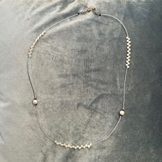 Faux Pearl And Beaded Necklace! Beautiful Piece Of Costume Jewelry. Never Worn, Excellent Condition, Non Smoking Home. Spare Clasp Will Be Included. About 12 Inches