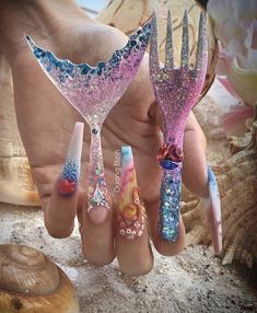 Nail Contest, Nail Ideas For Short Nails, Diy Nail Art Tutorial, Ideas For Short Nails, Fye Nails, Artistic Nails, 3d Acrylic Nails