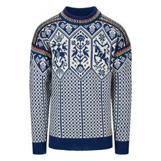 PRICES MAY VARY. 100% Lightweight Wool — Dale of Norway’s 1994 men’s sweater boasts a low, round neckline in wool for maximum comfort, softness, & strength; Wool keeps warmth in & allows moisture to escape; Sizes S-XXL Norwegian Design — This regular-fit pullover sweater for men offers a modern look; The 1994 design is lightweight & features symbols & figures from Norse mythology Fashion Inspiration — Based on Dale’s official Olympic sweater from 1994 Winter Olympics in Lillehammer, this men’s wool sweater has been modernized to a regular fit; Pattern remains primarily unchanged Our History — Dale of Norway's factory has been operating since 1879; Our legacy as leading makers of wool garments is due to our unique patterns & innovative knitting technology Winter Sweaters for Men — This heav Mythology Fashion, Norway Fashion, Wool Garments, Norwegian Design, Mens Pullover Sweater, Norwegian Sweater, Dale Of Norway, Nordic Sweater, Woolen Sweaters