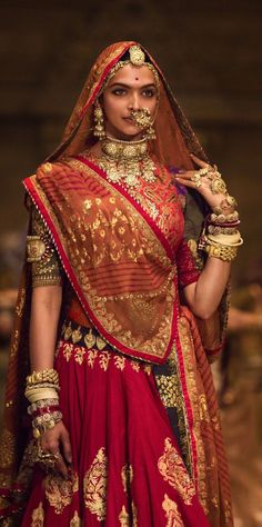 Heavy Lehenga, Sanjay Leela Bhansali, Bollywood Lehenga, Bridal Outfit, Indian Bridal Fashion, Indian Bridal Outfits