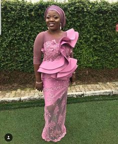 Aso Ebi Lace Styles, Gown Designs, Nigerian Lace Styles Dress, Nigerian Lace Styles, Trendy Ankara Styles, Lace Gown Styles, African Wear Dresses, Lace Dress Styles